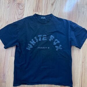 White Fox Boutique Black Short Sleeve Tee